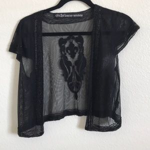 Nicky Hilton Chick Black vest